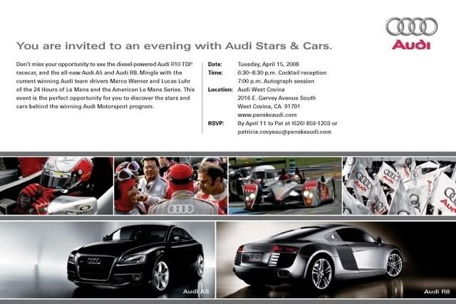 stars and cars flyer