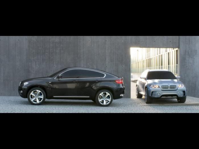 BMW X6 - простой и гибрид (16 фото)