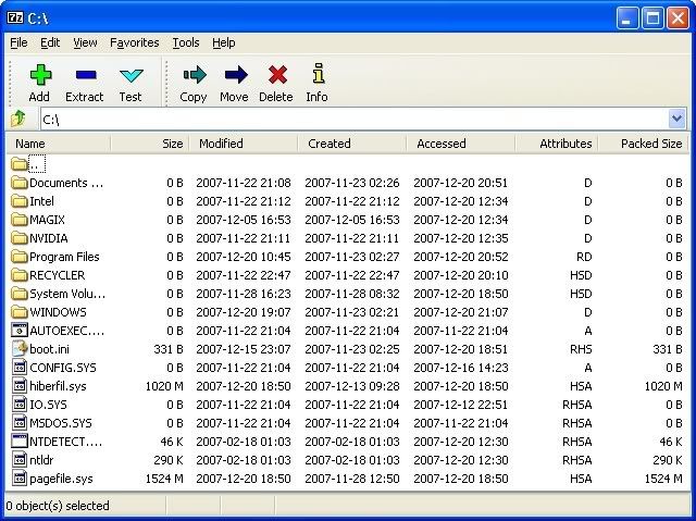 7-zip File Manager