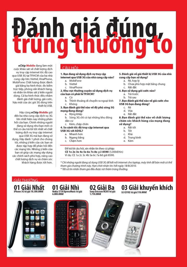 Trúng iPhone 3G thiệt hay xạo?