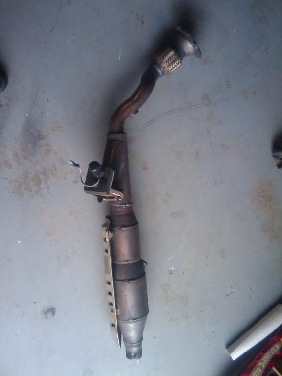 FS DMH electronic exhaust cut out on stock GLI downpipe VW Vortex