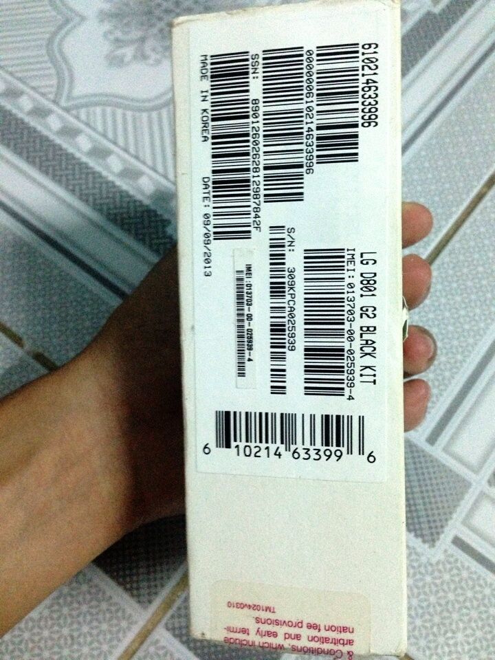 Bán nhanh LG G2 32Gb black full box liike new máy US T-moblie - 1