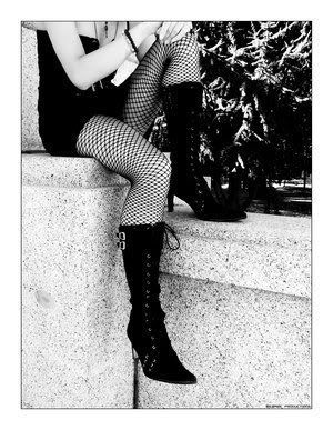 goth girls photo: Monochrome BlackAndWhite.jpg