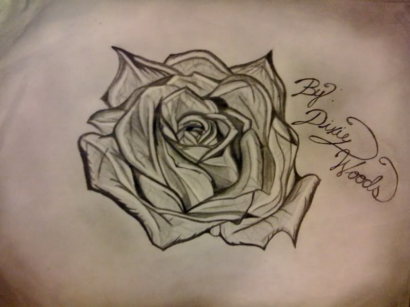 rose flower drawing. Rose Flower: rose.jpg rose