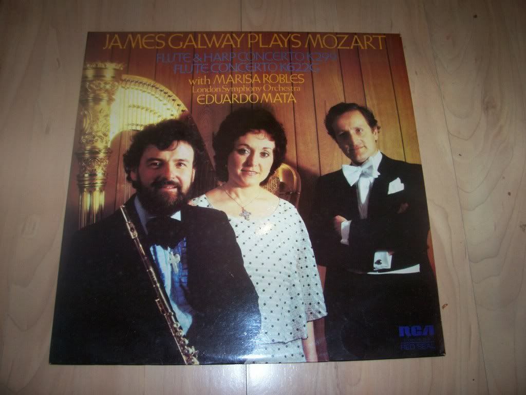 James Galway - Mozart Concerto For Flure Harp & Orchestra / Flute And Orchestra