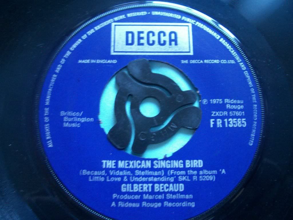 Gilbert Becaud - Mexican Singing Bird / Importance Of Your Love