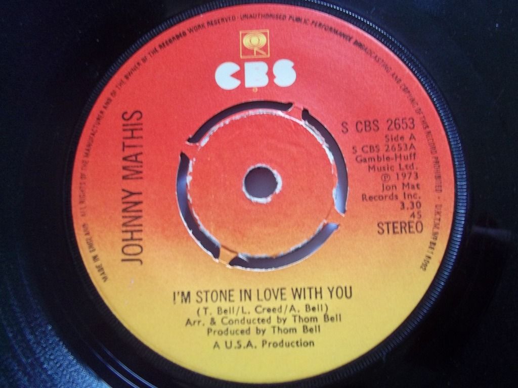 Johnny Mathis - I'm Stone In Love With You Album