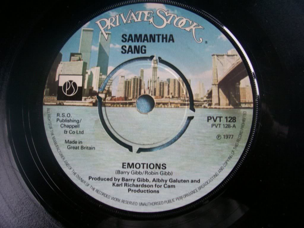Samantha Sang - Emotions Record