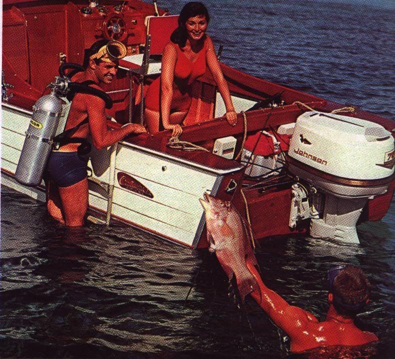 1961 Cruisers, Inc. Johnson outboard ad