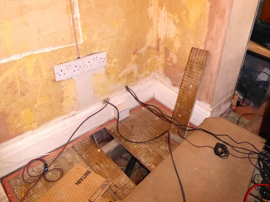Running cables under floorboards Detailing World