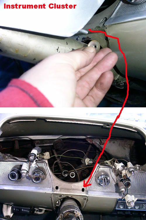 Pics for turn signal housing diagram - TriFive.com, 1955 Chevy 1956