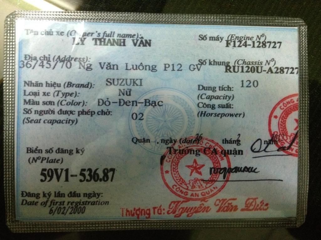 Cảnh giác nick CBR8888 bán xe giấy giả - 1