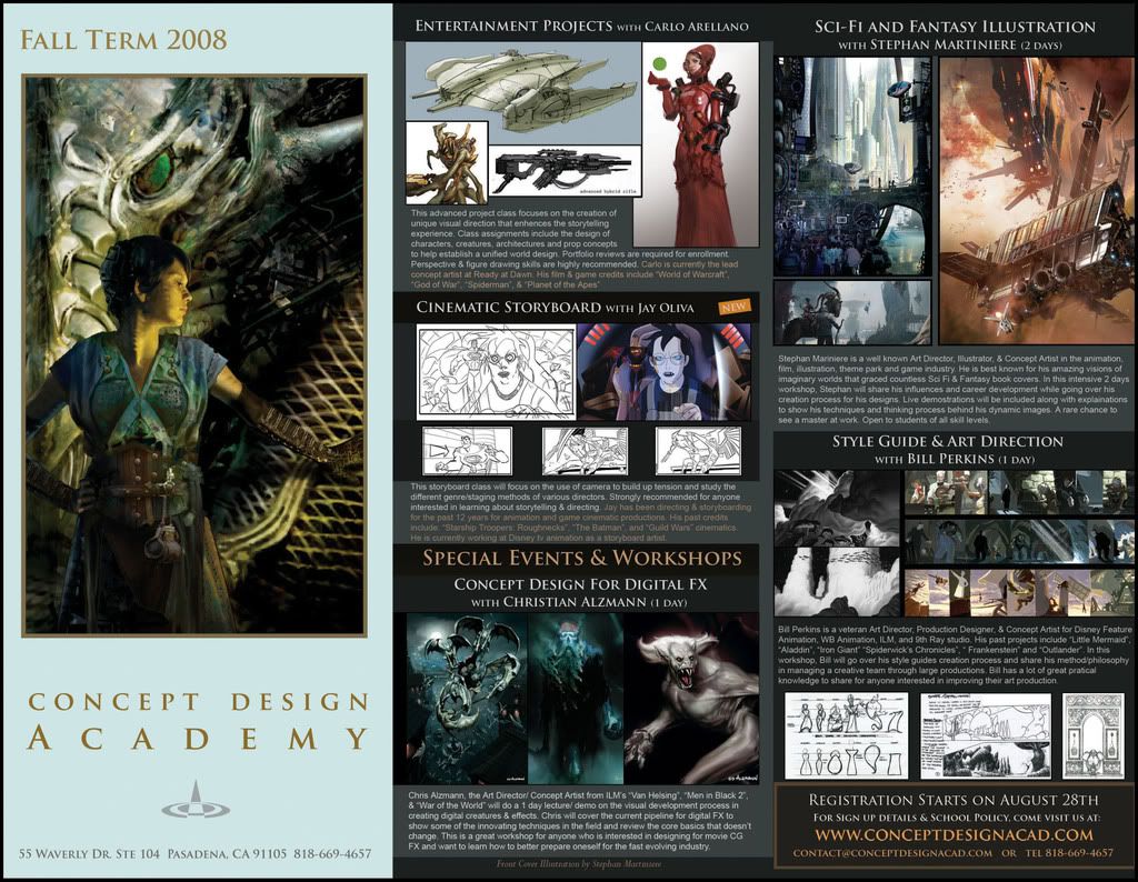 Concept Design Academy Summer 2017 - Summer Semester Starts June 5th~!! Concept Design Academy Summer 2017 - Summer Semester Starts June 5th~!!