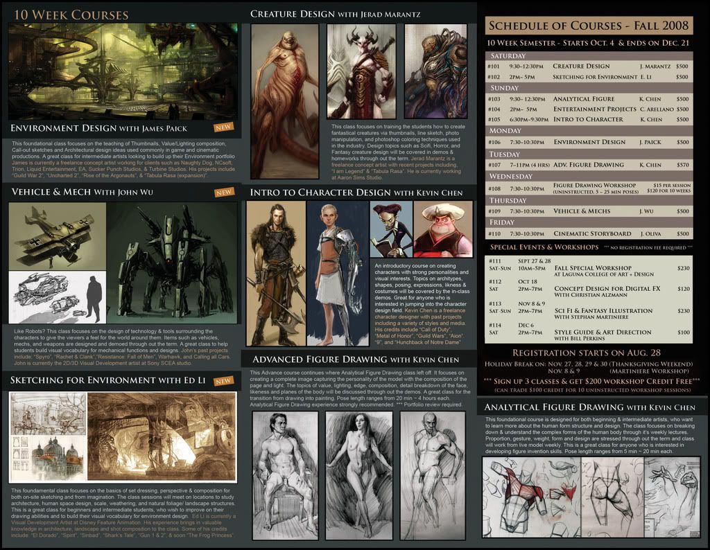 Concept Design Academy Summer 2017 - Summer Semester Starts June 5th~!! Concept Design Academy Summer 2017 - Summer Semester Starts June 5th~!!