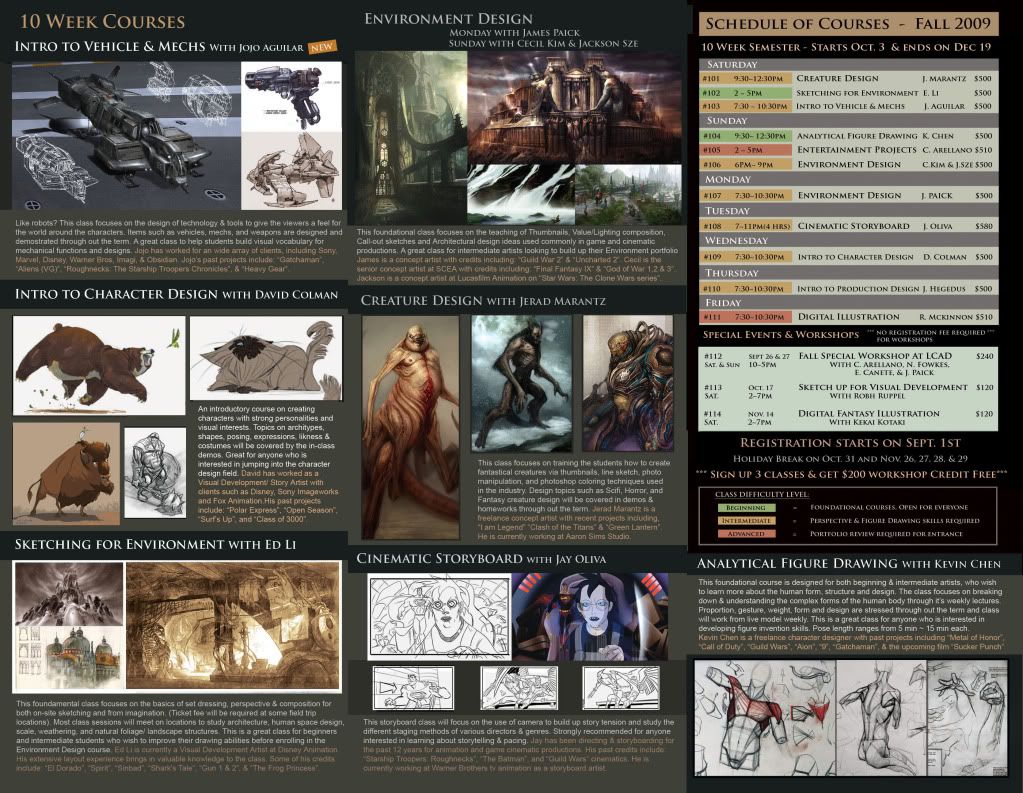 Concept Design Academy Summer 2017 - Summer Semester Starts June 5th~!! Concept Design Academy Summer 2017 - Summer Semester Starts June 5th~!!