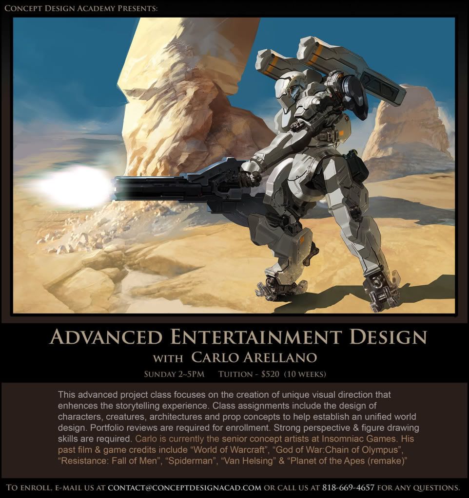 Concept Design Academy Summer 2017 - Summer Semester Starts June 5th~!! Concept Design Academy Summer 2017 - Summer Semester Starts June 5th~!!