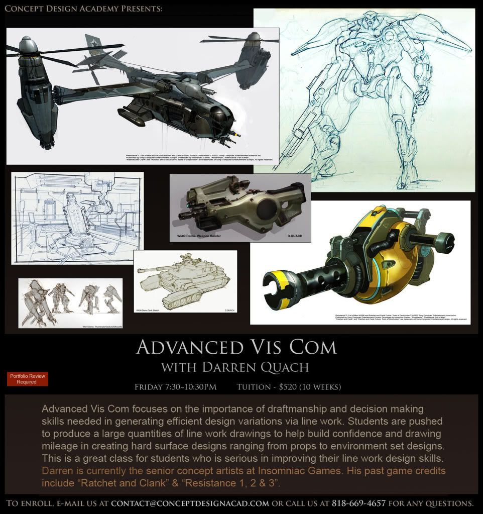 Concept Design Academy Summer 2017 - Summer Semester Starts June 5th~!! Concept Design Academy Summer 2017 - Summer Semester Starts June 5th~!!