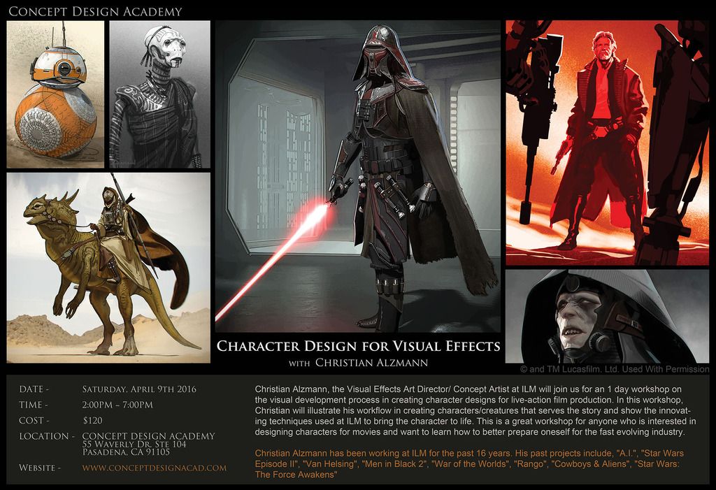 Concept Design Academy Summer 2017 - Summer Semester Starts June 5th~!! Concept Design Academy Summer 2017 - Summer Semester Starts June 5th~!!