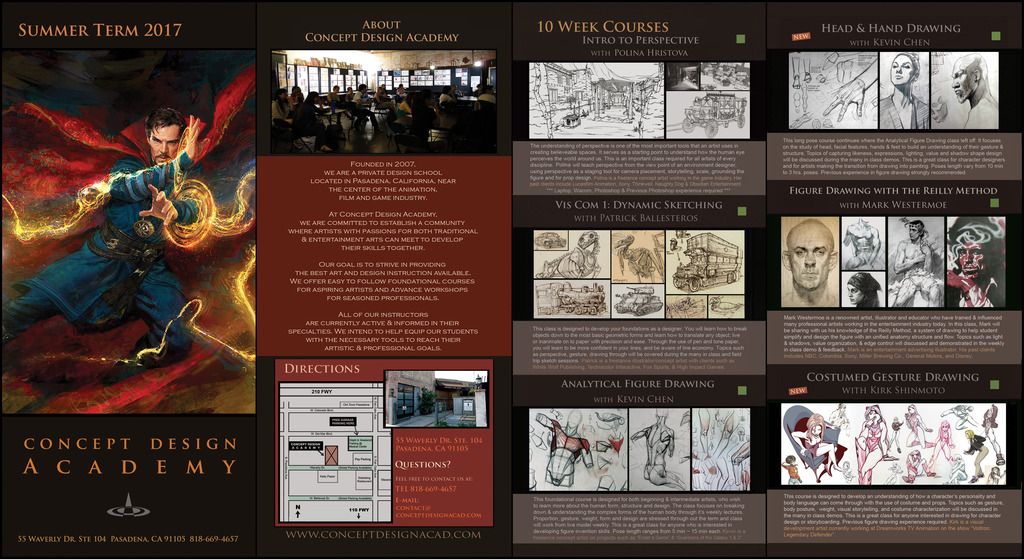 Concept Design Academy Summer 2017 - Summer Semester Starts June 5th~!! Concept Design Academy Summer 2017 - Summer Semester Starts June 5th~!!