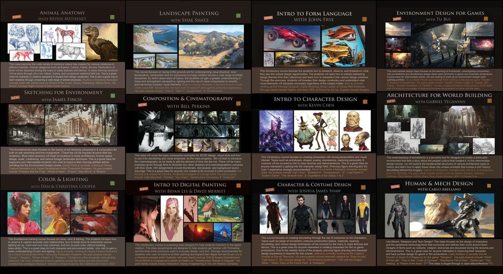 Concept Design Academy Summer 2017 - Summer Semester Starts June 5th~!! Concept Design Academy Summer 2017 - Summer Semester Starts June 5th~!!