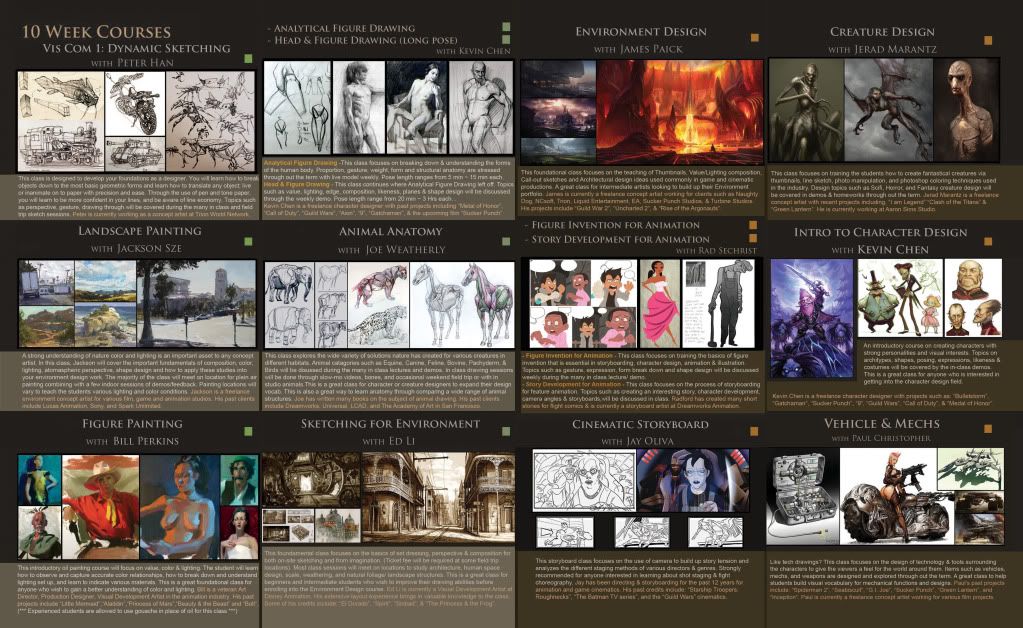 Concept Design Academy Summer 2017 - Summer Semester Starts June 5th~!! Concept Design Academy Summer 2017 - Summer Semester Starts June 5th~!!