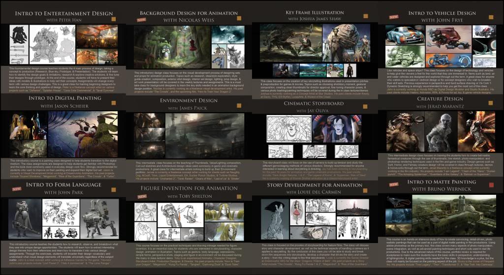 Concept Design Academy Summer 2017 - Summer Semester Starts June 5th~!! Concept Design Academy Summer 2017 - Summer Semester Starts June 5th~!!