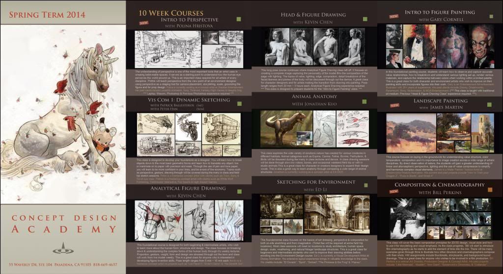 Concept Design Academy Summer 2017 - Summer Semester Starts June 5th~!! Concept Design Academy Summer 2017 - Summer Semester Starts June 5th~!!