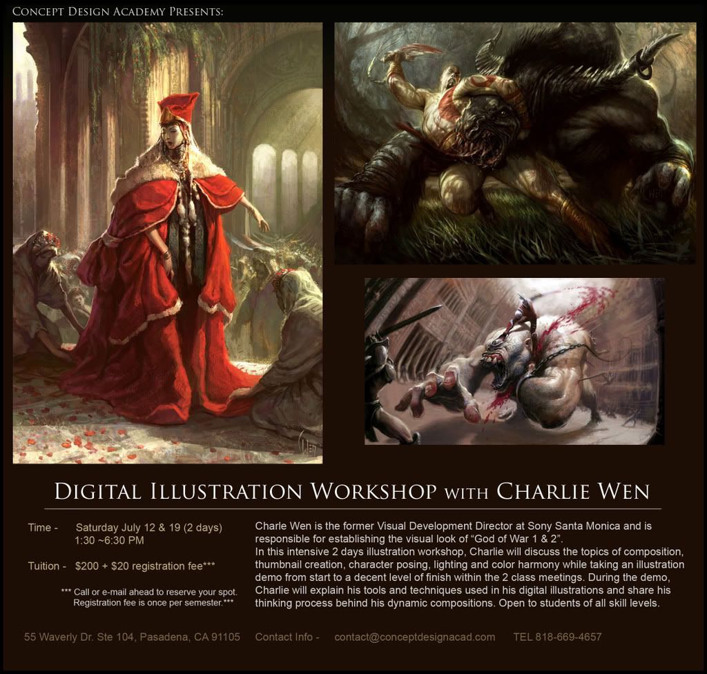 Concept Design Academy Summer 2017 - Summer Semester Starts June 5th~!! Concept Design Academy Summer 2017 - Summer Semester Starts June 5th~!!