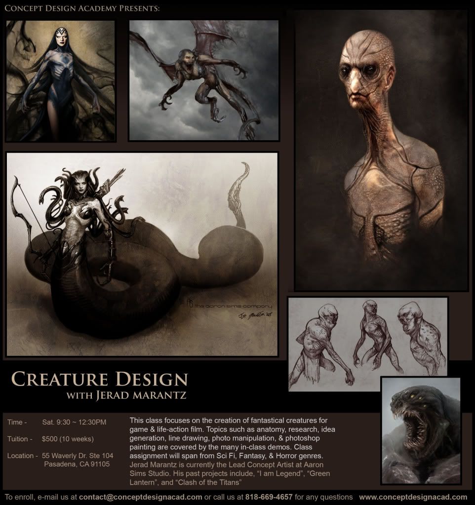Concept Design Academy Summer 2017 - Summer Semester Starts June 5th~!! Concept Design Academy Summer 2017 - Summer Semester Starts June 5th~!!