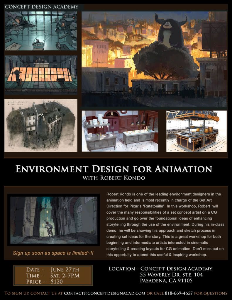 Concept Design Academy Summer 2017 - Summer Semester Starts June 5th~!! Concept Design Academy Summer 2017 - Summer Semester Starts June 5th~!!