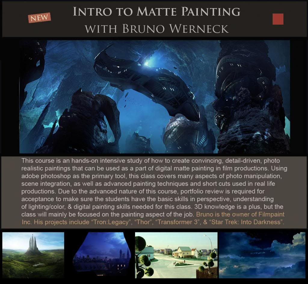 Concept Design Academy Summer 2017 - Summer Semester Starts June 5th~!! Concept Design Academy Summer 2017 - Summer Semester Starts June 5th~!!