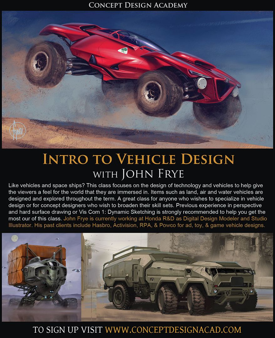 Concept Design Academy Summer 2017 - Summer Semester Starts June 5th~!! Concept Design Academy Summer 2017 - Summer Semester Starts June 5th~!!