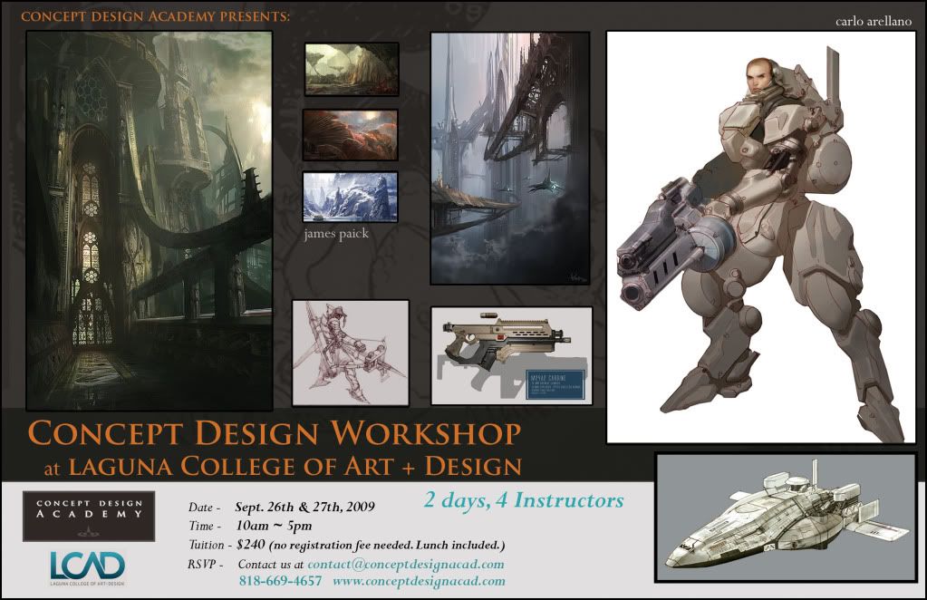 Concept Design Academy Summer 2017 - Summer Semester Starts June 5th~!! Concept Design Academy Summer 2017 - Summer Semester Starts June 5th~!!