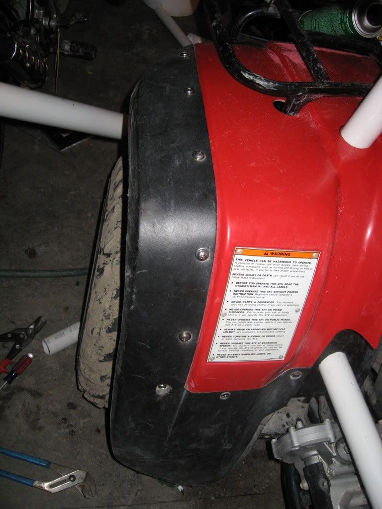 95 Fourtrax 300 Snorkel Install Honda Foreman Forums Rubicon