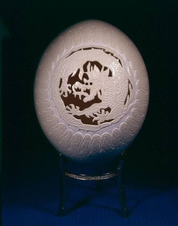 รูปภาพ ศิลปะ บนเปลือกไข่ การแกะสลัก ไข่ ชุดที่2