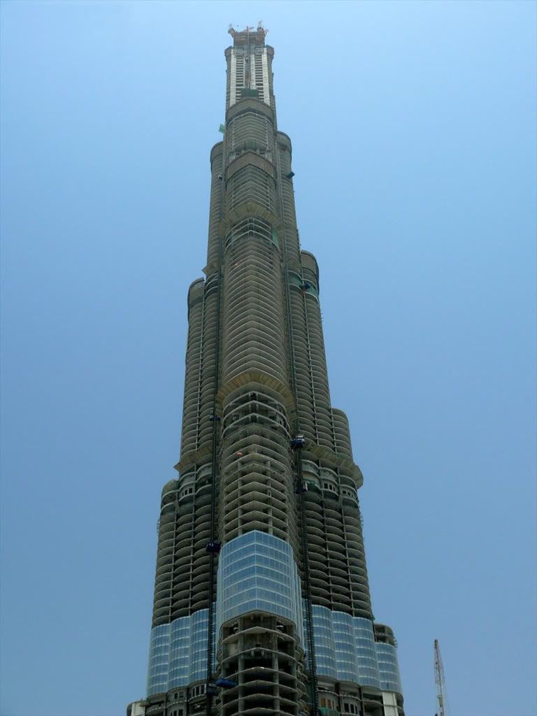 รูปภาพ Burj Dubai ตึกระฟ้าที่สูงที่สุดในโลกดูตั้งอยู่ที่ ดูไบ  สุดอลังการ
