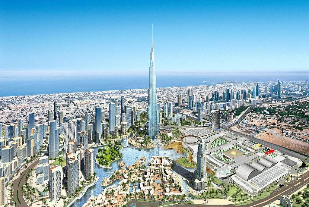 รูปภาพ Burj Dubai ตึกระฟ้าที่สูงที่สุดในโลกดูตั้งอยู่ที่ ดูไบ สุดอลังการ