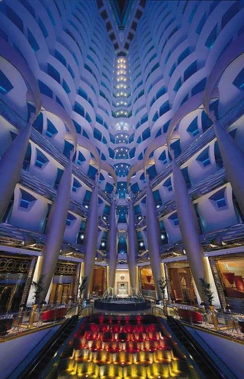 รูปภาพ BURJ AL ARAB โรงแรมหรู 7 ดาวที่ดูไบ สวยที่สุดในโลก