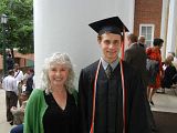 Matt and Mom, University of Virginia 2013