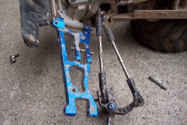 traxxas slash jato arm conversion