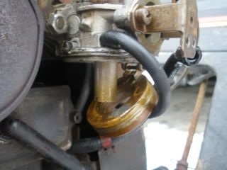 Honda small engine carburetor leaking gas