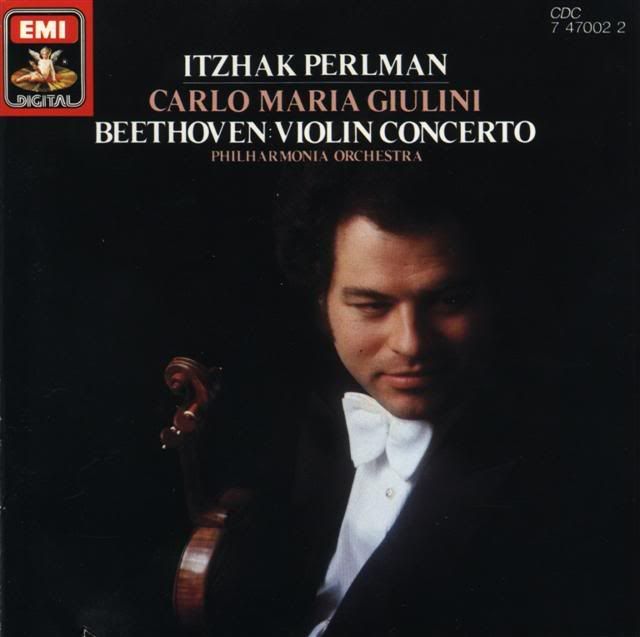 Philharmonia Orchestra, Itzhak Perlman, Carl Maria Giulini - Beethoven - Violin Concerto - Perlman, Giulini