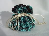 Floral 9 Pocket Jewelry Pouch