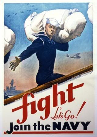 Join the Navy recruitment poster
