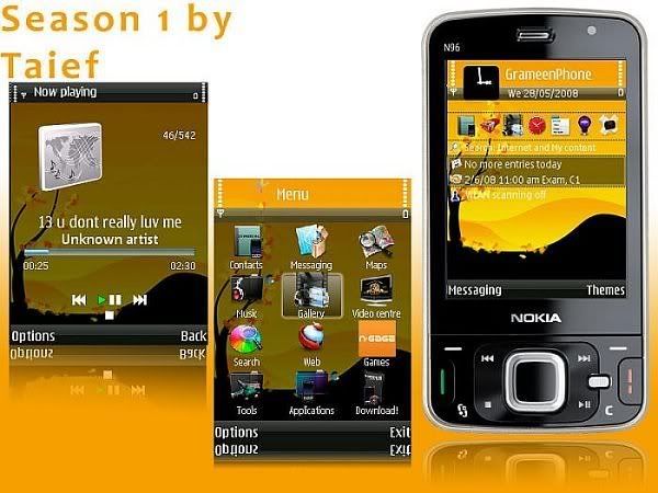 Seasons Theme I For Nokia N-Series by themer taief