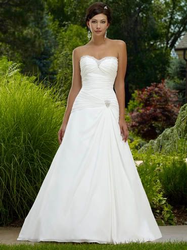 White Bridal Gown Gh55651