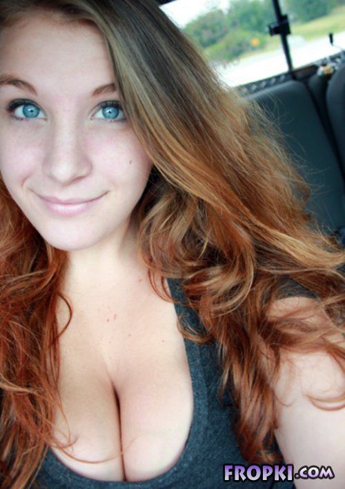 Car Redhead Teen Girls Selfies Car Redhead Teen Girls Selfies