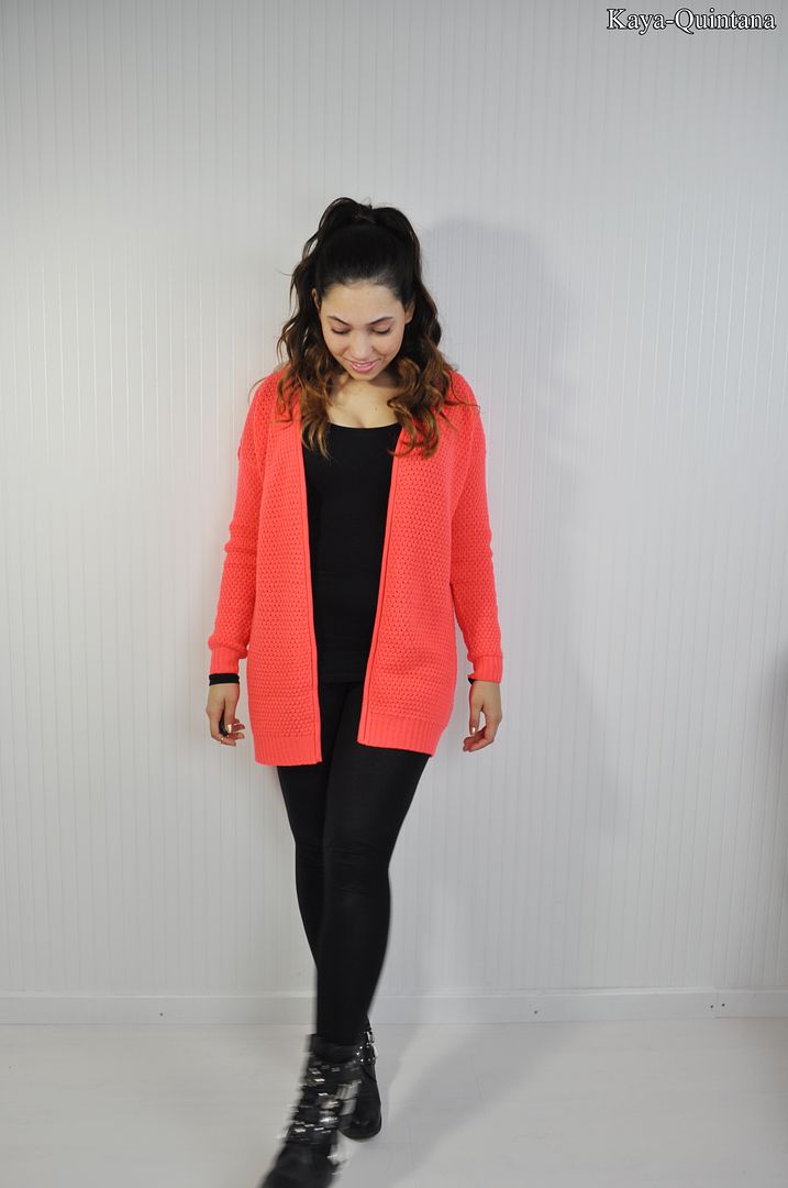 outfit of the day roze neon vest