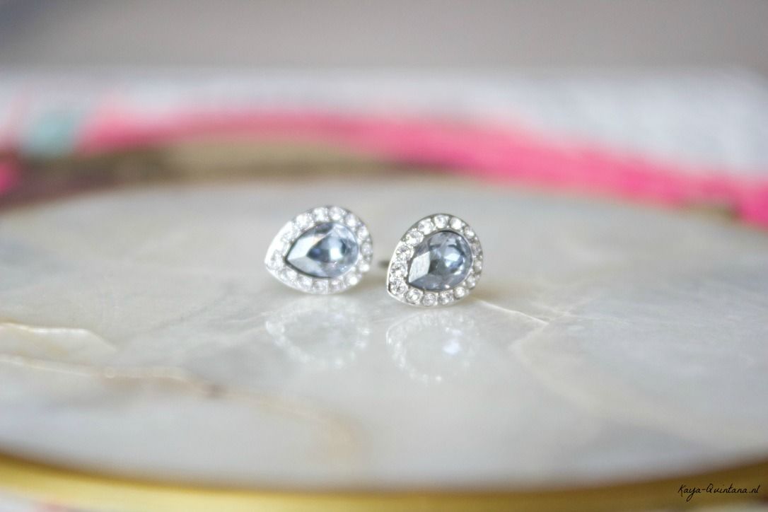 Swarovski Christie Pear Pierced Earrings