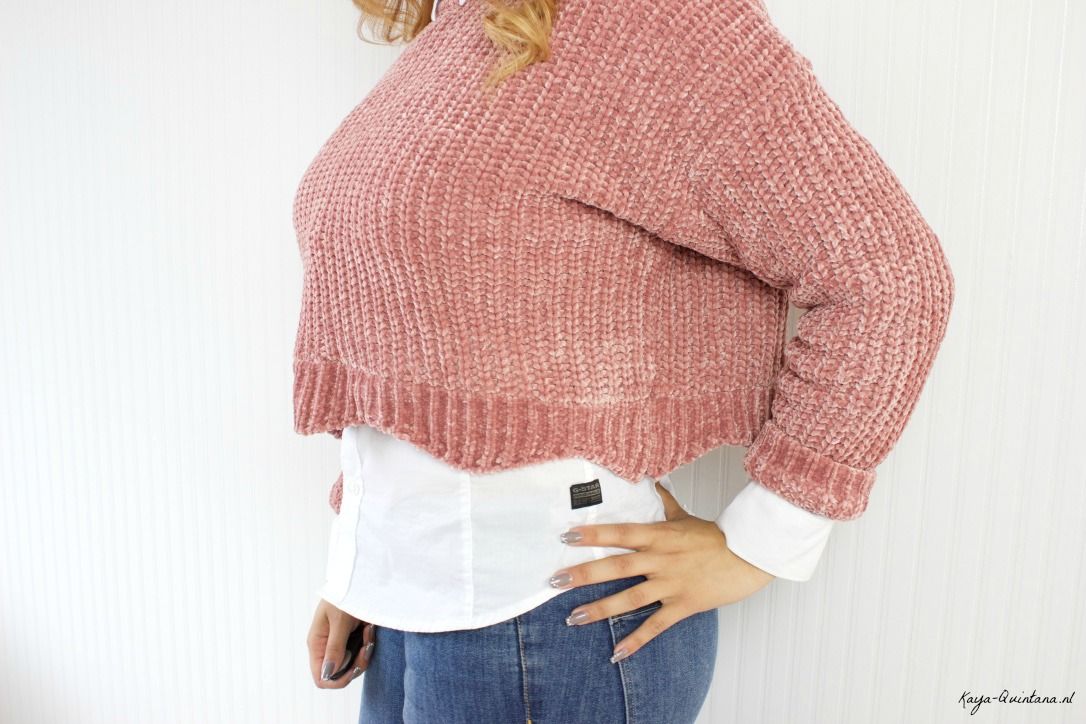 zara chenille sweater